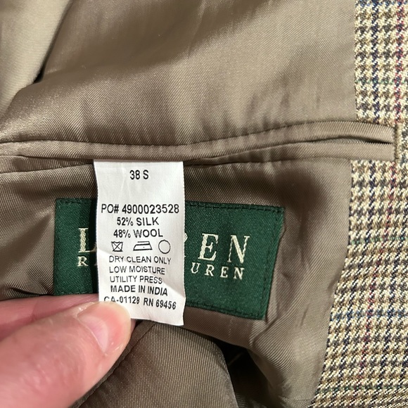 Ralph Lauren Silk wool men’s jacket - Picture 4 of 9